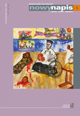 Okładka - Kwartalnik Nowy Napis #4. Sąsiedztwo