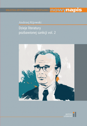 Okładka - Dzieje literatury pozbawionej sankcji vol. 2