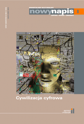 Okładka - Kwartalnik Nowy Napis #8. Cywilizacja cyfrowa