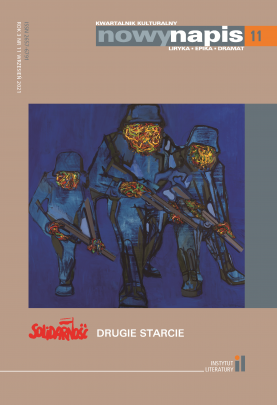 Okładka - Kwartalnik Nowy Napis #11. Drugie starcie