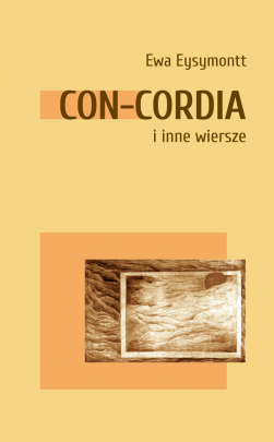 Okładka - Con-Cordia i inne wiersze