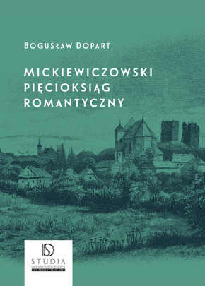 Okładka - Mickiewiczowski pięcioksiąg romantyczny
