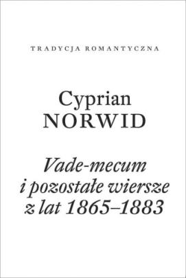 Okładka - Vade-mecum i pozostałe wiersze z lat 1865–1883