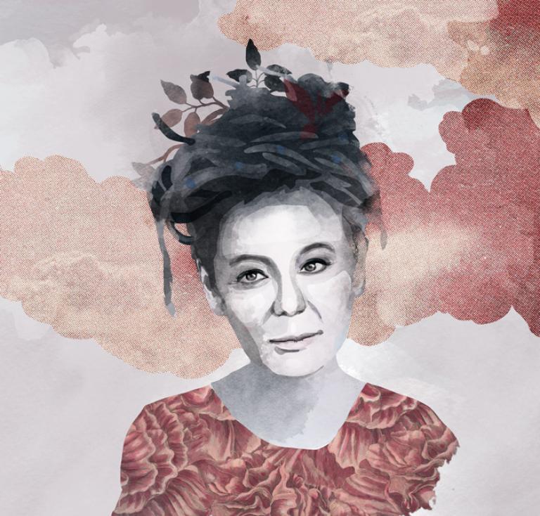 Portret noblistki Olgi Tokarczuk