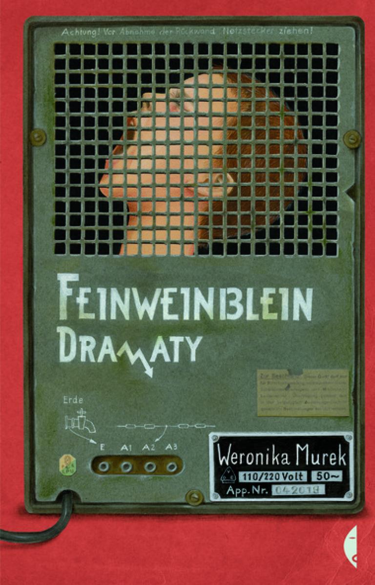Okładka zbioru dramatów „Feinweinblein. Dramaty“ Weroniki Murek